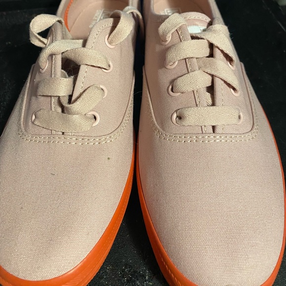 Keds Womens Canvas Champion TRX Sneakers Shoes Pink WF63870 Size 9 - Picture 3 of 6